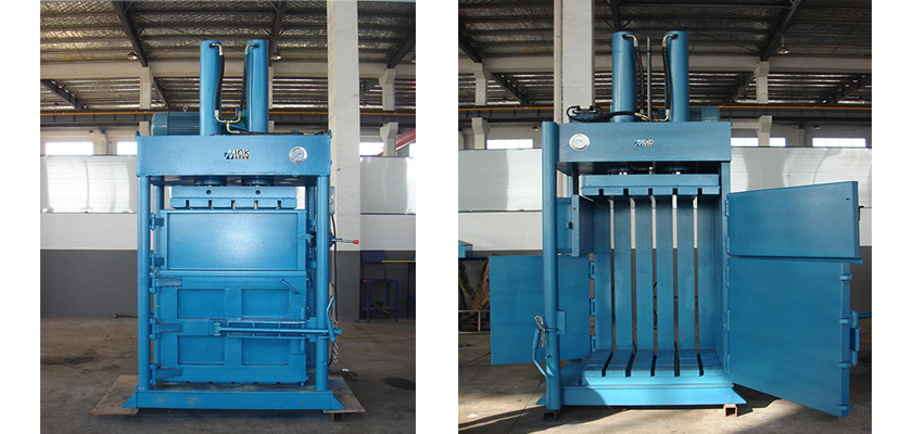 NK080T80 vertical pet bottle balers
