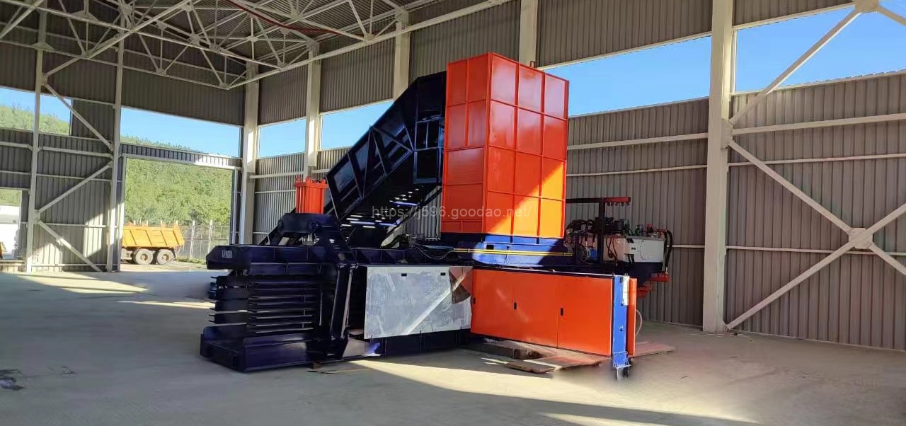 NKW250Q MSW Automatic Baler RDF Baling Press 2